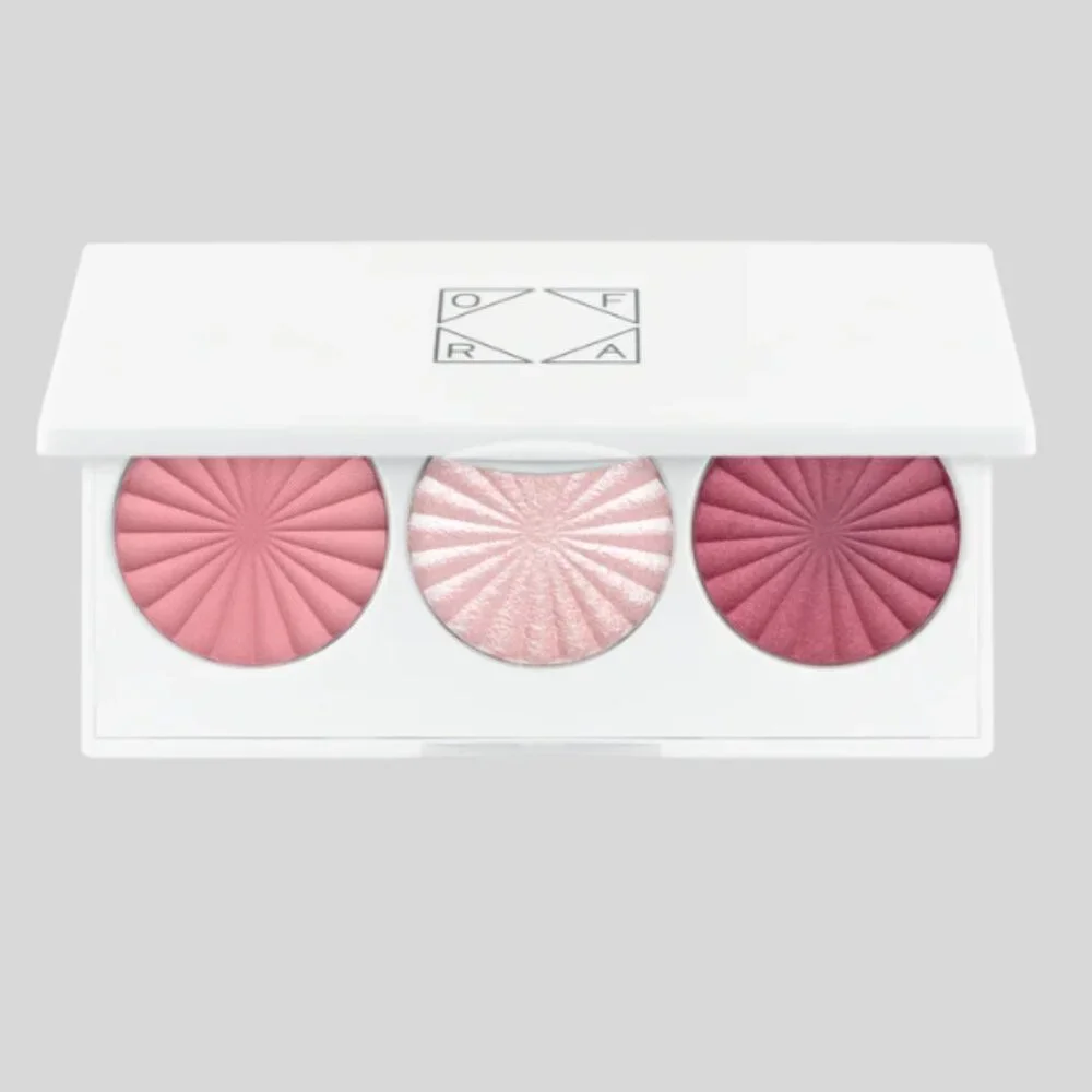 OFRA Cosmetics - Blossom Blush Trio - Midi Palette - 9g/0.32oz - NIB;  MSRP $35